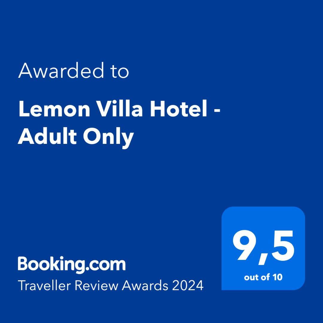 Lemon Villa Hotel - Adult Only Аланя Екстериор снимка